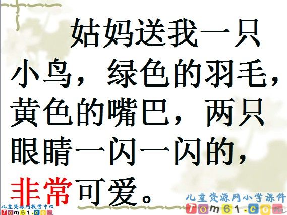 《放小鸟》