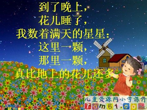 鲜花和星星