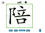 陪