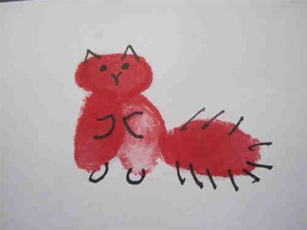 狸猫-手指画图集