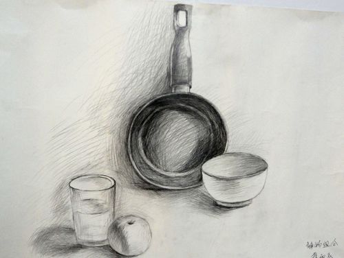 平底锅-素描图集