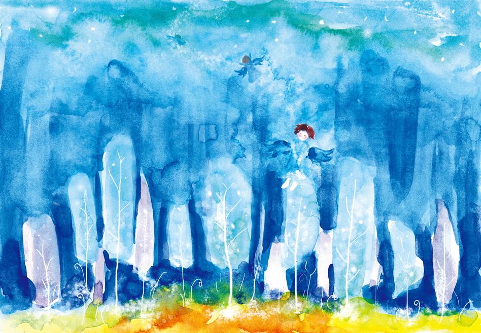 精灵-水彩画图集
