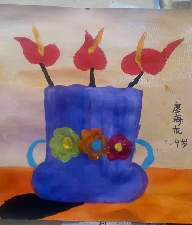 红掌-水彩画图集