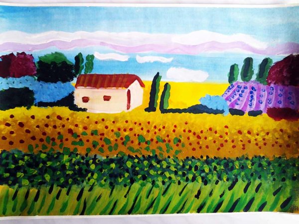 风景水彩画图集-水彩画图集