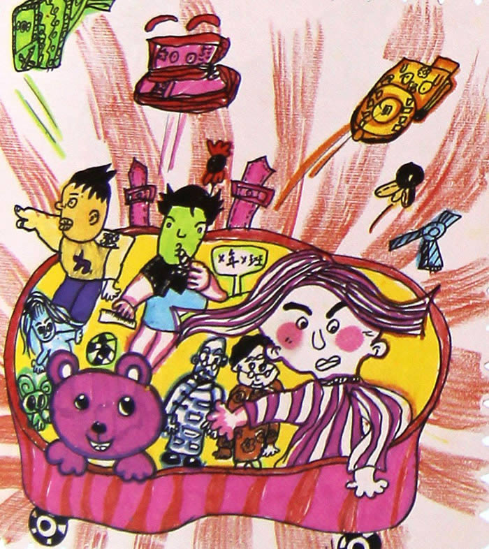 飞车-水彩画图集