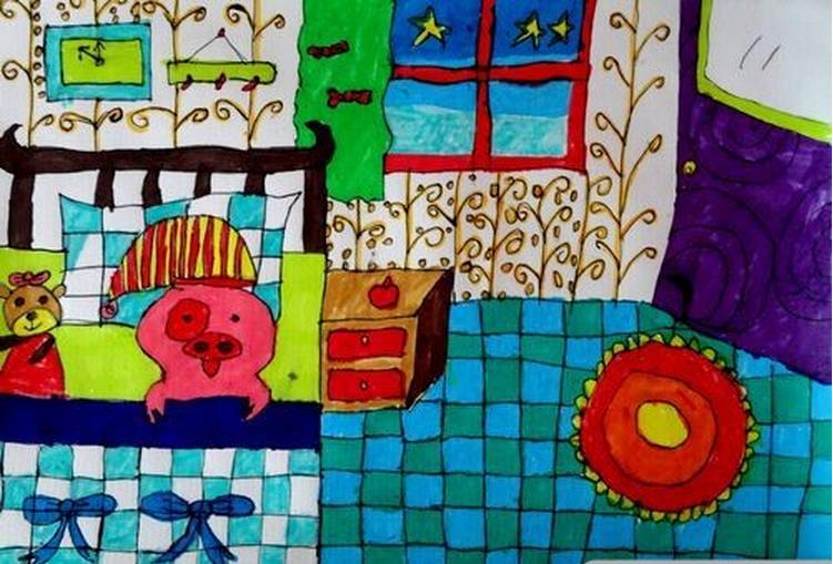 麦兜-水彩画图集