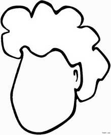 <em>头发</em>图片_简笔画图片_<em>少儿</em>图库