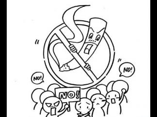 世界无烟日图片_简笔画图片_少儿图库_儿童资源网