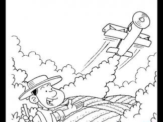 秋天播种种地图片_简笔画图片_少儿图库_儿童资源网