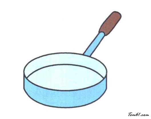 平底锅3图片_学习简笔画_少儿图库_中国儿童资源网
