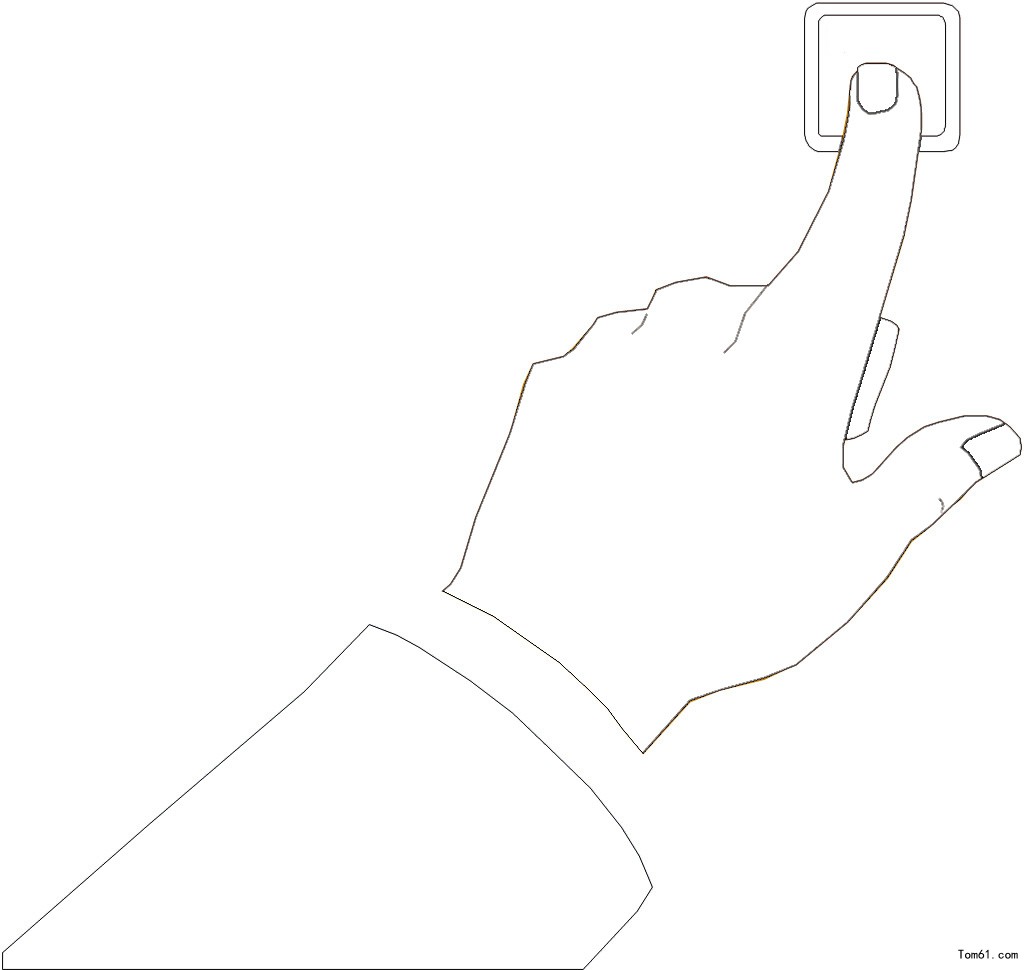 手姿-简笔画图片-儿童资源网手机版