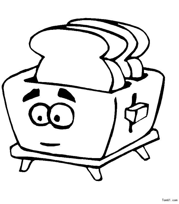 面包-简笔画图片-儿童资源网手机版