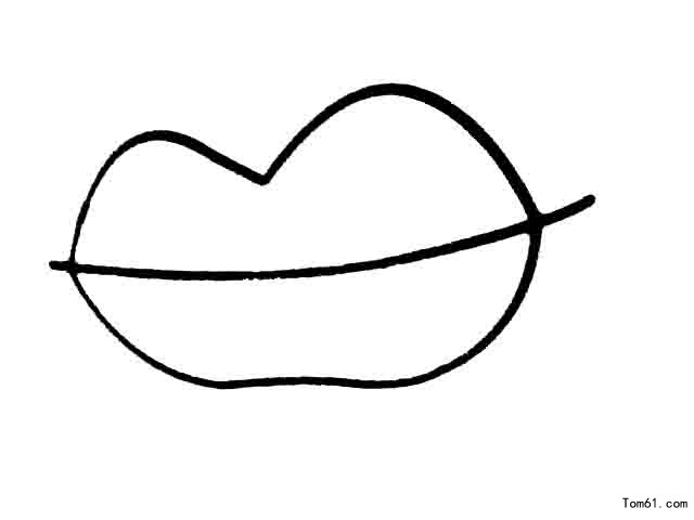 五官-简笔画图片-儿童资源网手机版