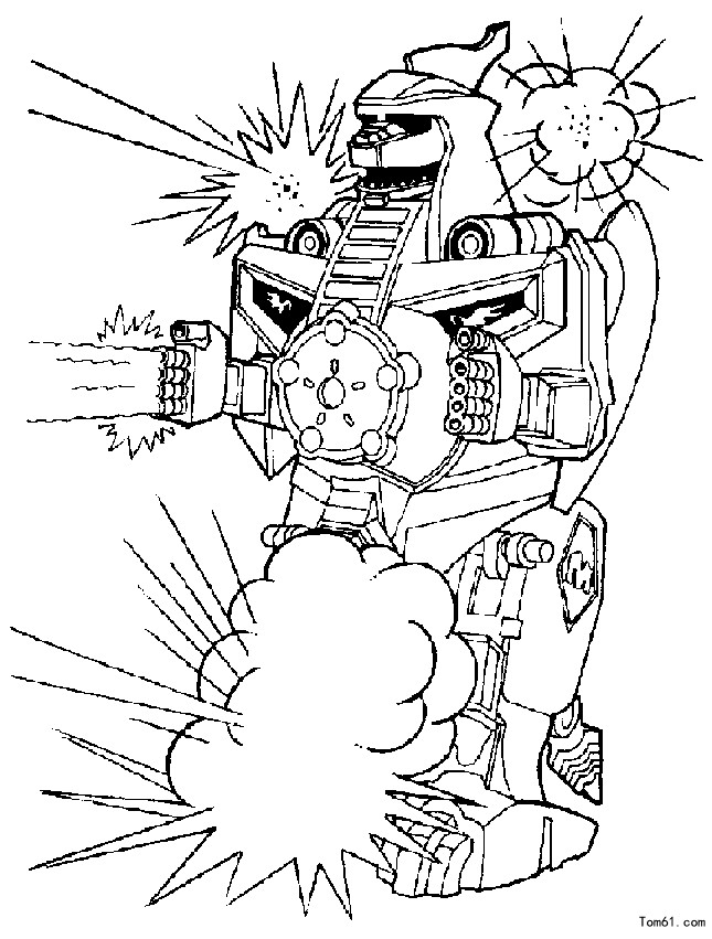 恐龙战队-简笔画图片-儿童资源网手机版